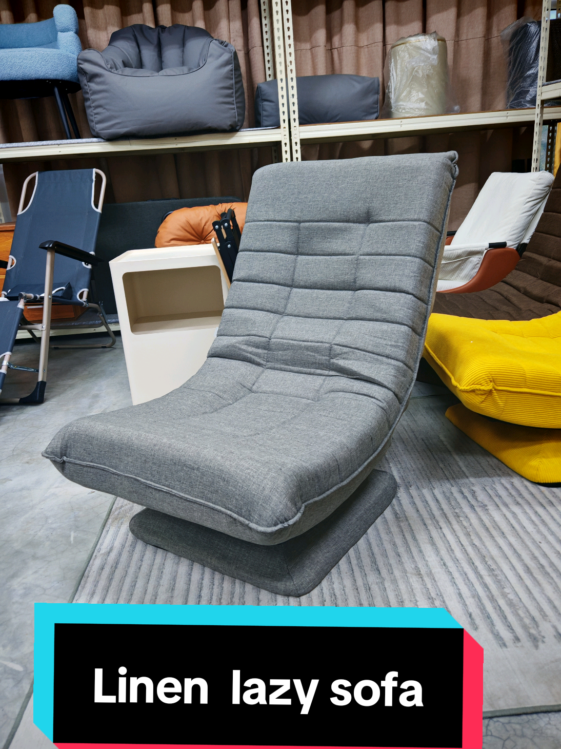 Recliner Small space? Big comfort. Moon shaped design. Soft. Cozy. Relaxing. Once you sit… you won’t move. Order now 👇#lazysofa #reclinersofa #rotation #sofa #creatorsearchinsights 