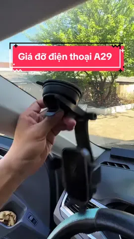 Giá đỡ điện thoại A29 gắn mặt kính, gắn tablo xe oto #giadodienthoaia29 #giadodienthoaixehoi #giadodienthoaioto #dochoixe #xuhuong2026 