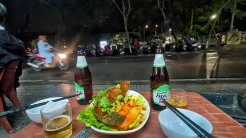 Huda trâu nhìn vibe phết #fyp #hue #beer #huda 