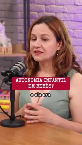 Autonomia infantil não é deixar a criança se virar sozinha🙏🏼 É preciso preparar o ambiente, oferecer escolhas possíveis e estar presente para sustentar o processo.  Conheça mais sobre a educação montessori com Mirian Nordon do @grudinhodemae  🎥Assista ao episódio completo no YT #ConversasMaternaspodcast #AutonomiaInfantil #EducaçãoMontessori #DesenvolvimentoInfantil 