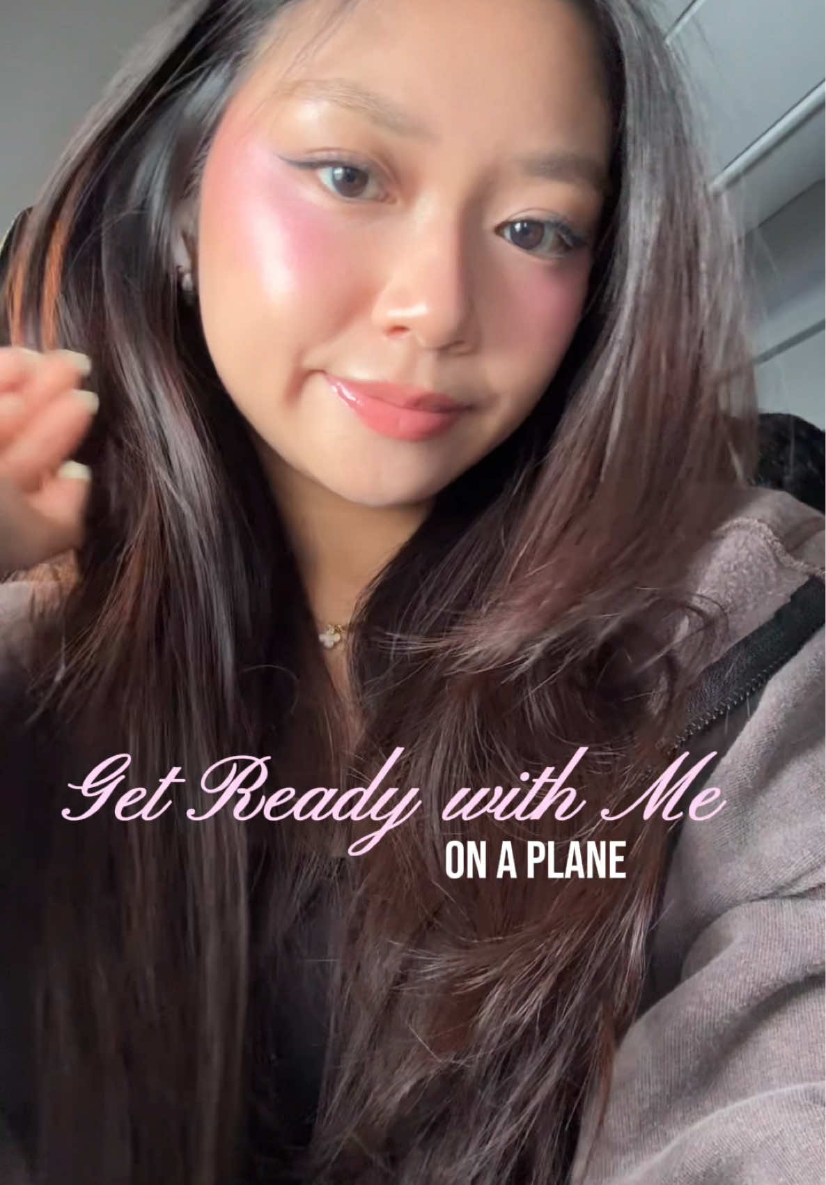 grwm to land in bangkok 🩷