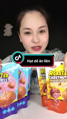 Ai lười bóc vỏ hạt dẻ ? Có hạt dẻ ăn liền luôn nè #hatde, #hatdenuong, #hatdematong, #bibobu, #bobo