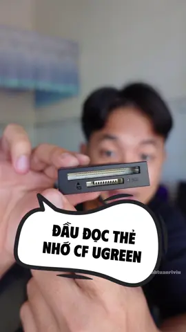 Trả lời @Boy2mairephaivaotimem đầu đọc thẻ nhớ Cf của Ugreen nha #dinhtuanriviu 