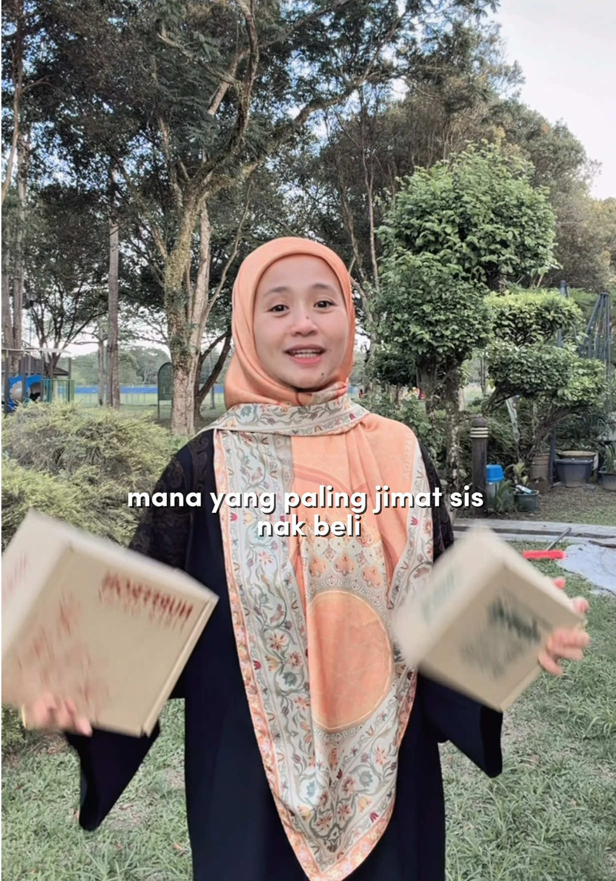 Mana satu paling jimat? Ambil terus family besar. Tu paling jimat💚