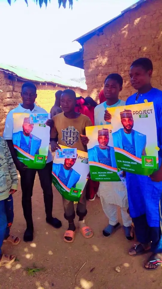 Wadannan Sune dalibai daga garin Chawai, Karamar Hukumar Kauru, wanda Hon Muhsin Imam Kauru ya taimakesu da kudi da kuma goyan baya na Jarabawar JAMB 2026.@mk_imam @Auwab Imam @hamdanemam3 #educationforall #muhsin4kauru2027 