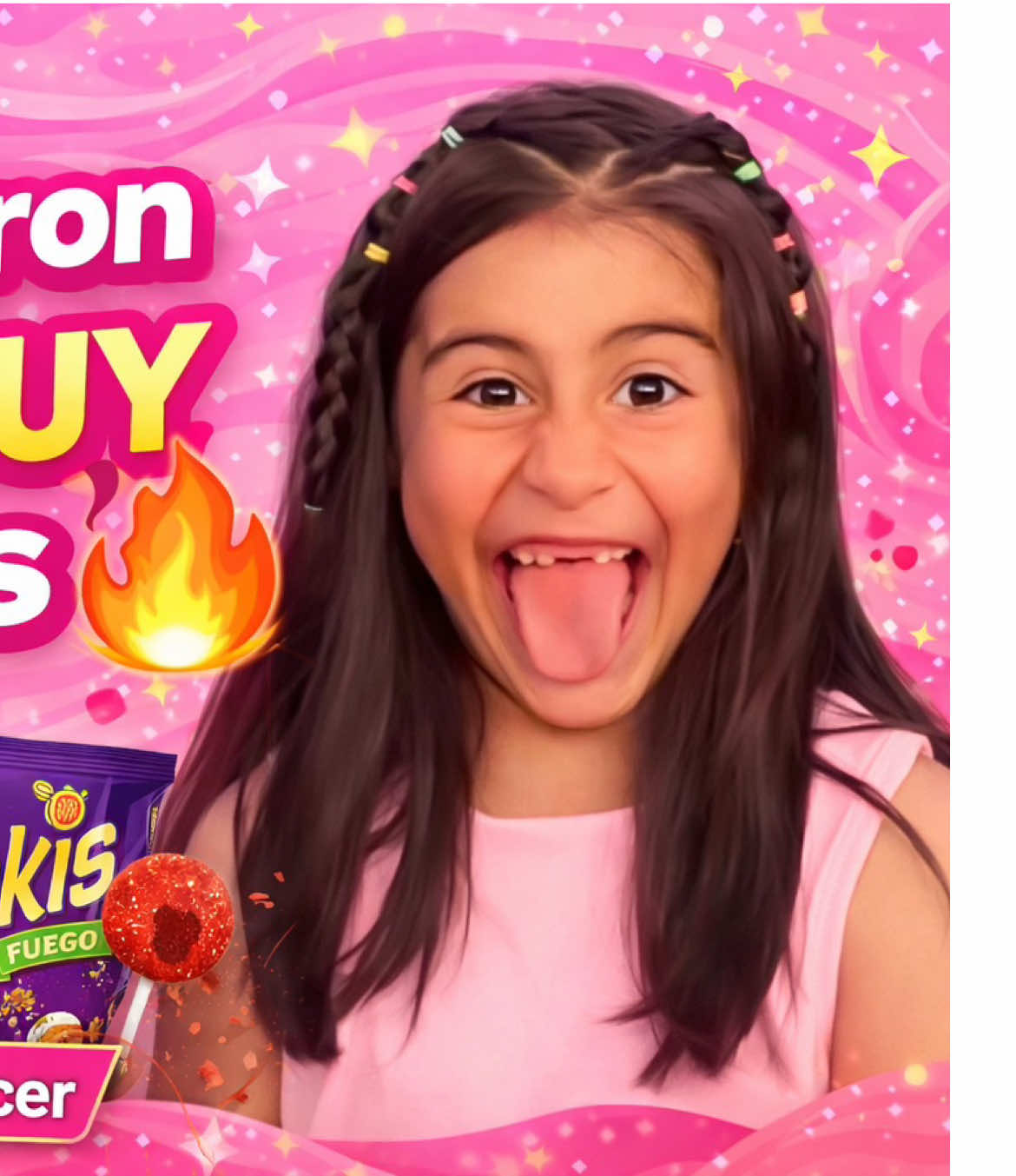 Nuevo vídeo en MI CANAL YT🩷🩷 #miniinfluencer #picante #dulces 