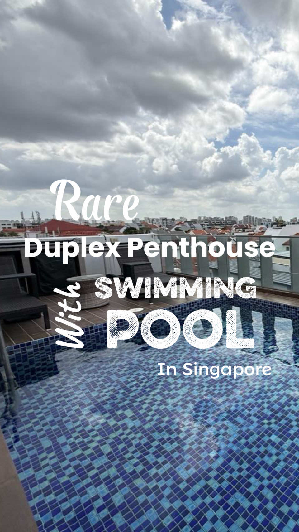 A rare Freehold 3-Bedroom Duplex Penthouse with your very own private pool and roof terrace — the perfect blend of luxury living and exclusive entertainment space. Bright, breezy and thoughtfully designed with potential for 4+ bedrooms, this stunning home offers space, privacy and prestige all in one address. Comment “Penthouse” for more details.  #RealtorLife #PropertyAgentSG #RealEstateReality 