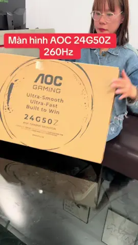 #manhinh  Màn hình GAMING AOC 24G50Z 260Hz #AOC #tiktokshop33 