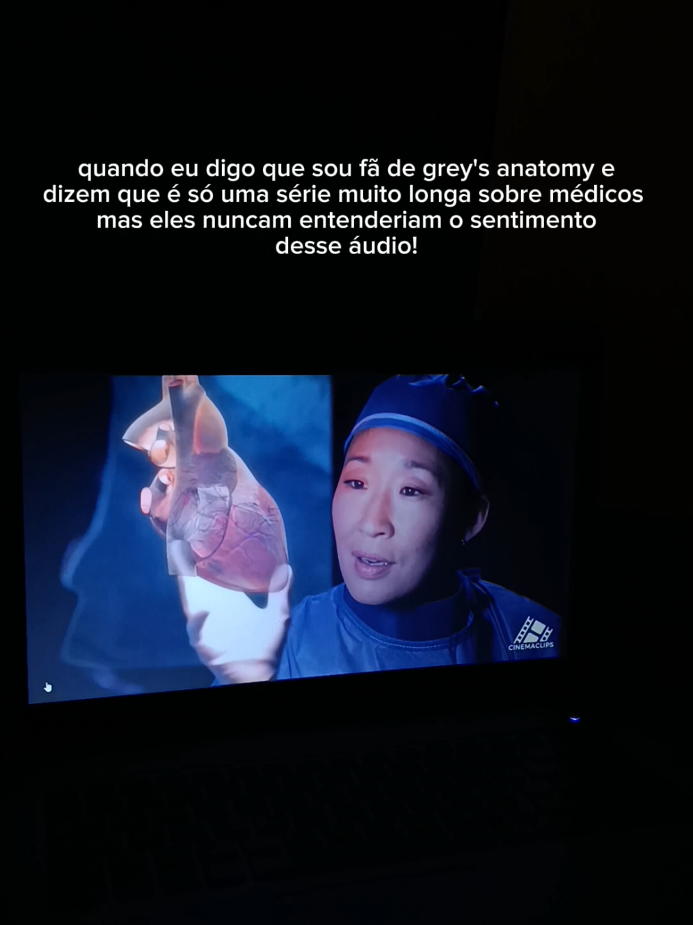 eu poderia passar a minha vida toda assistindo essa série 🤍✨  #cristinayang #greysanatomy #med #serie 