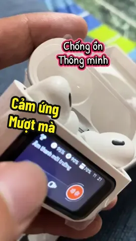 Tai nghe Bluetooth thông minh,màn hình cảm ứng ,chống ồn Anc/enc #tiktokshop33 #tainghe #tainghebluetooth #tainghecamung #tainghea9pro