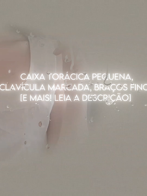 [⚠️] POTENTE, USE COM CUIDADO!  BENEFÍCIOS ↓ - caixa torácica pequena, compacta e alinhada ao que você deseja  - clavícula marcada  - braços finos (eliminação de g9rdur*a e massa muscular) - pescoço alongado  - eliminação de g9rdur*a indesejada de forma rápida e SAUDÁVEL. g9rdur*a dissolve naturalmente e é eliminada do corp*0 - sistema hormonal regulado e equilibrado  - metabolismo rápido e estável  que mantém os membros superiores finos e definidos - ombros estreitos  - baixo percentual de gordura na região superior  do co.rp*0 (do quadril pra cima) → as afirmações visam extrema saúde, portanto, mesmo que você use para perder MUITA g0rdur;*a rapidamente, permanecerá saudável! (não faço afirmações UG)  → é um áudio focado na parte superior corporal, mas com as afirmações para perder g-0rd;ur*a desejada, você pode £ma;gr3 cer QUALQUER área que quiser.  _ _ _ _  #dailyvlogs #loa #biokinesis #SUBLIMINAL #prati 