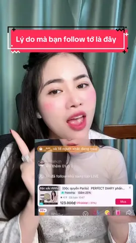 Lý do phải follow tớ là đây nhé các nàng ơi! #trending #goclamdep #tiplamdep #lamdepkhongkho #viral 