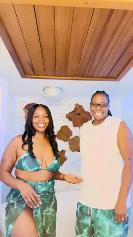 Couples swimwear #MatchingSwim #BeachVibes #CoupleTravel #Wives#wlwcouple    