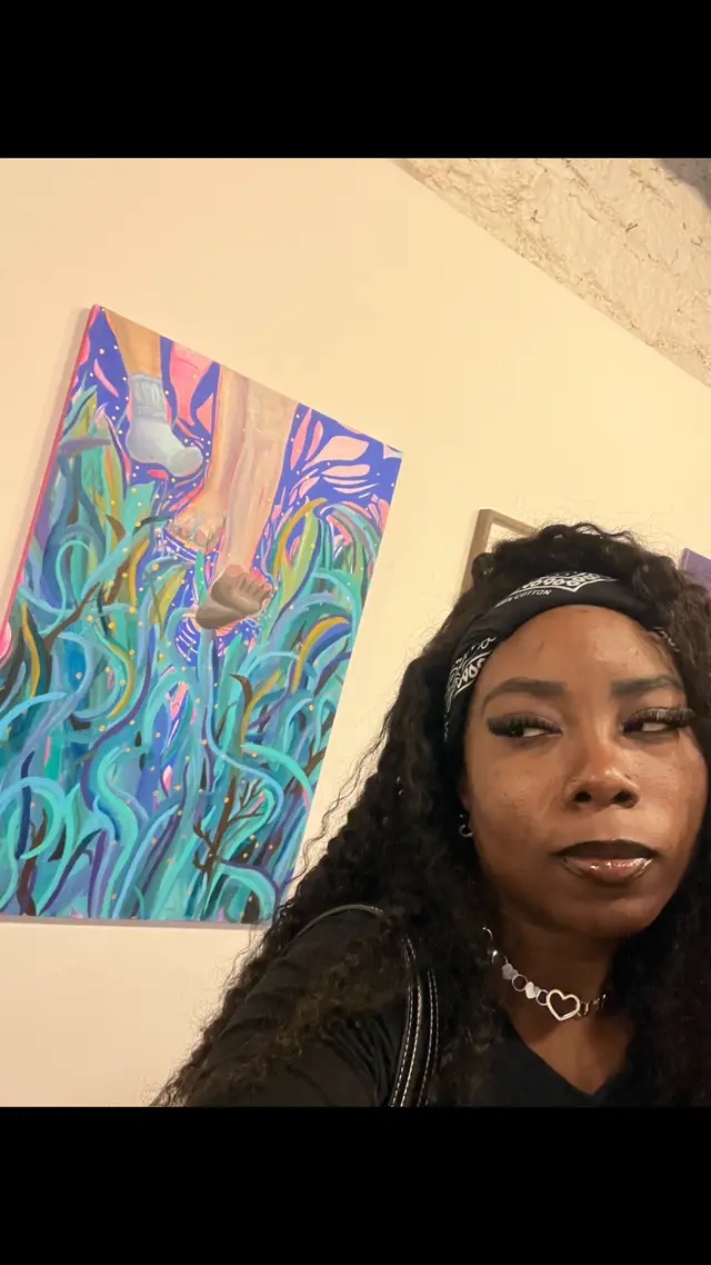 I’ve been finding myself in a lot of art galleries lately and honestly, they really feel like home. A part of me thinks maybe I’m supposed to be on display so yall can look and not touch the world’s finest piece of art 