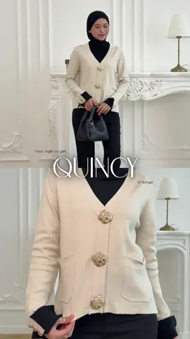 This is your sign to get Quincy in Beige. Check out sekarang! #belilokal #wibgajian #gajiansale #gayaditiktok #inspirasioutfit 