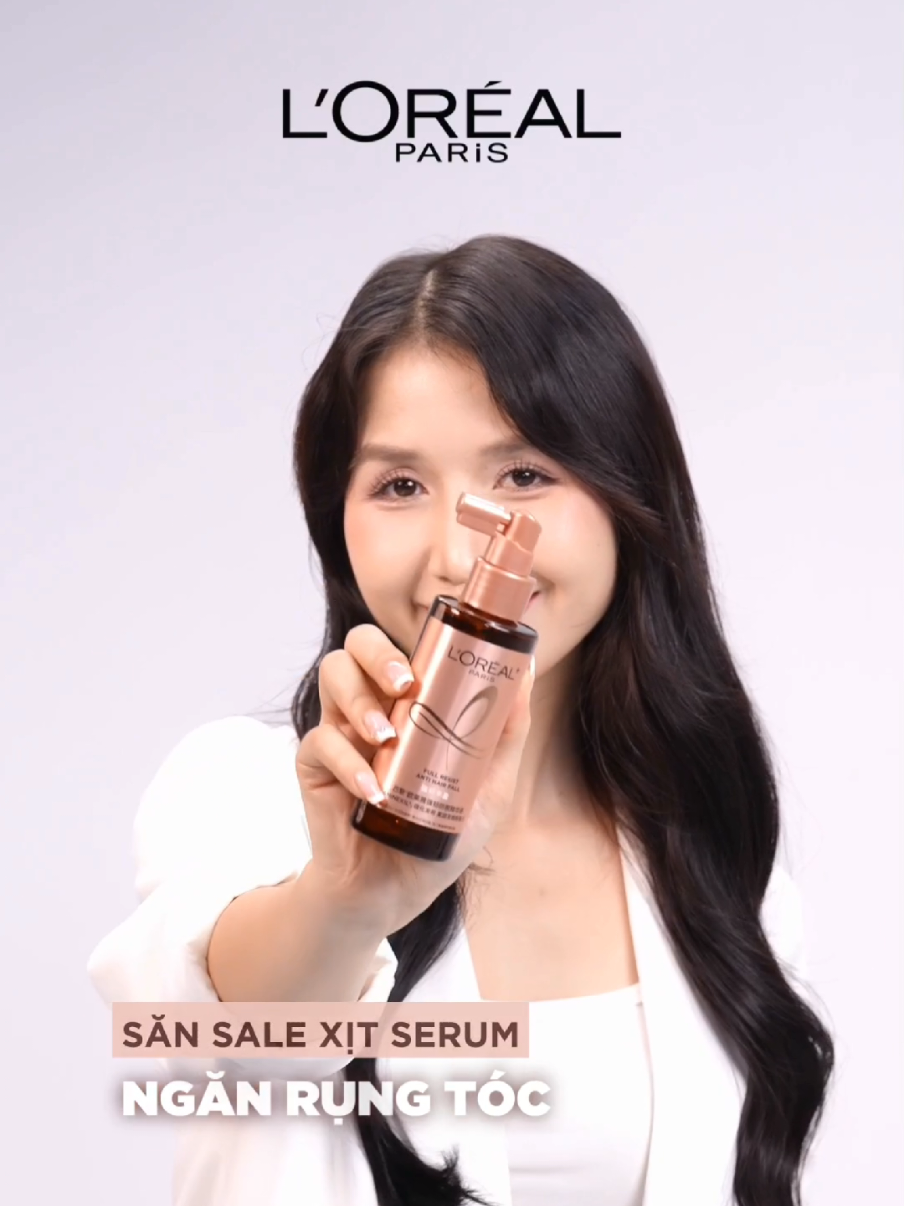 Nhanh tay săn sale Xịt Serum Ngăn Rụng Tóc chăm sóc tóc thôi 🥰🥰 #lorealparis_vn #muataitiktokshop #contentbas #xitnganrungtoc #sale 