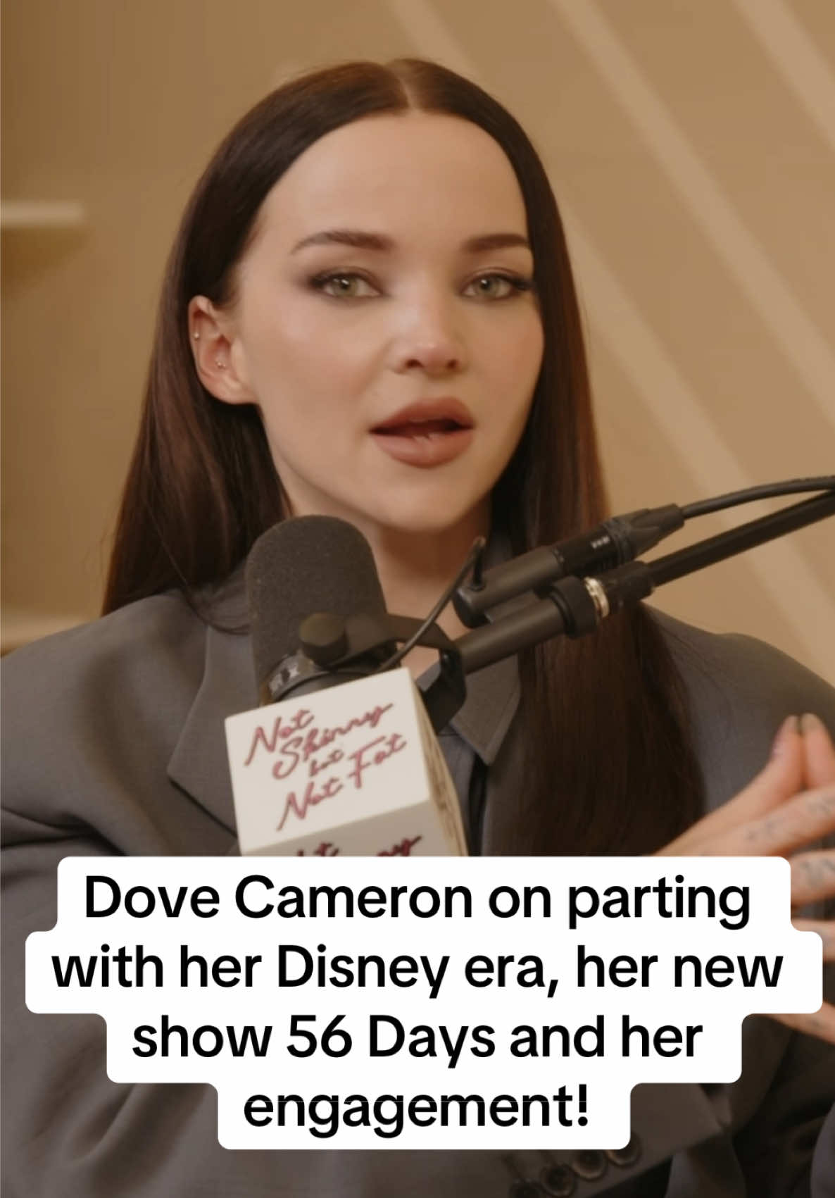 Dove Cameron is on the pod!! #dovecameron #disney #nsbnf #podcastclips #descendants 