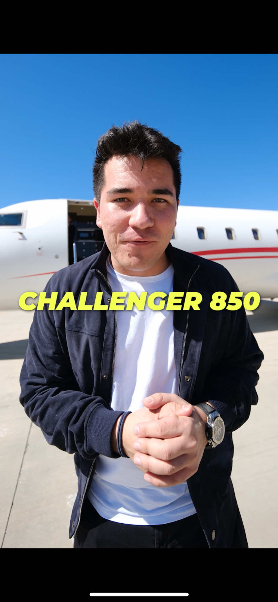 Take a tour of the Challenger 850. Tag who you would invite on a Challenger 850 flight! @thekolinjones  #FlyAmalfi #ChallengerJet #Challenger850