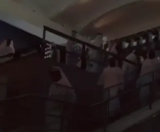فرحة الشعب يوم نزل سيدي محمد بن زايد آل نهيان ليؤدي اليولة في حفل يوم الاتحاد الـ 43 عام 2014 🇦🇪