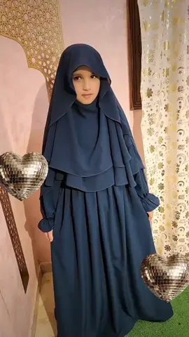 يانهار ابيض على الكياته 😳😳طقم اطفال بالخمار التندا طبقتين من الامام💝#لبس محجبات