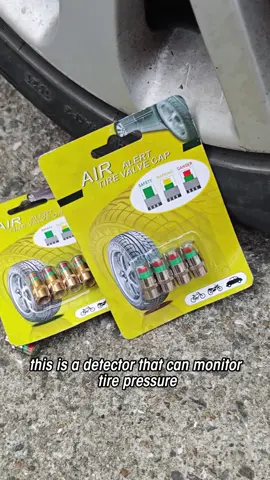 Mini Tire Valve Caps: Small Size, No Wheel Blocking—Functional & Discreet! 🚗🔍#tiktok#safetyfirst