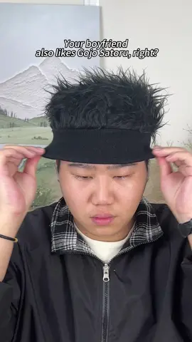 Heaven above and earth below,I alone am honored;Gojo Satoru will fight fo rfirs place!!#tiktok #coshat  #hairhat  #tiktokshop #goodthing 