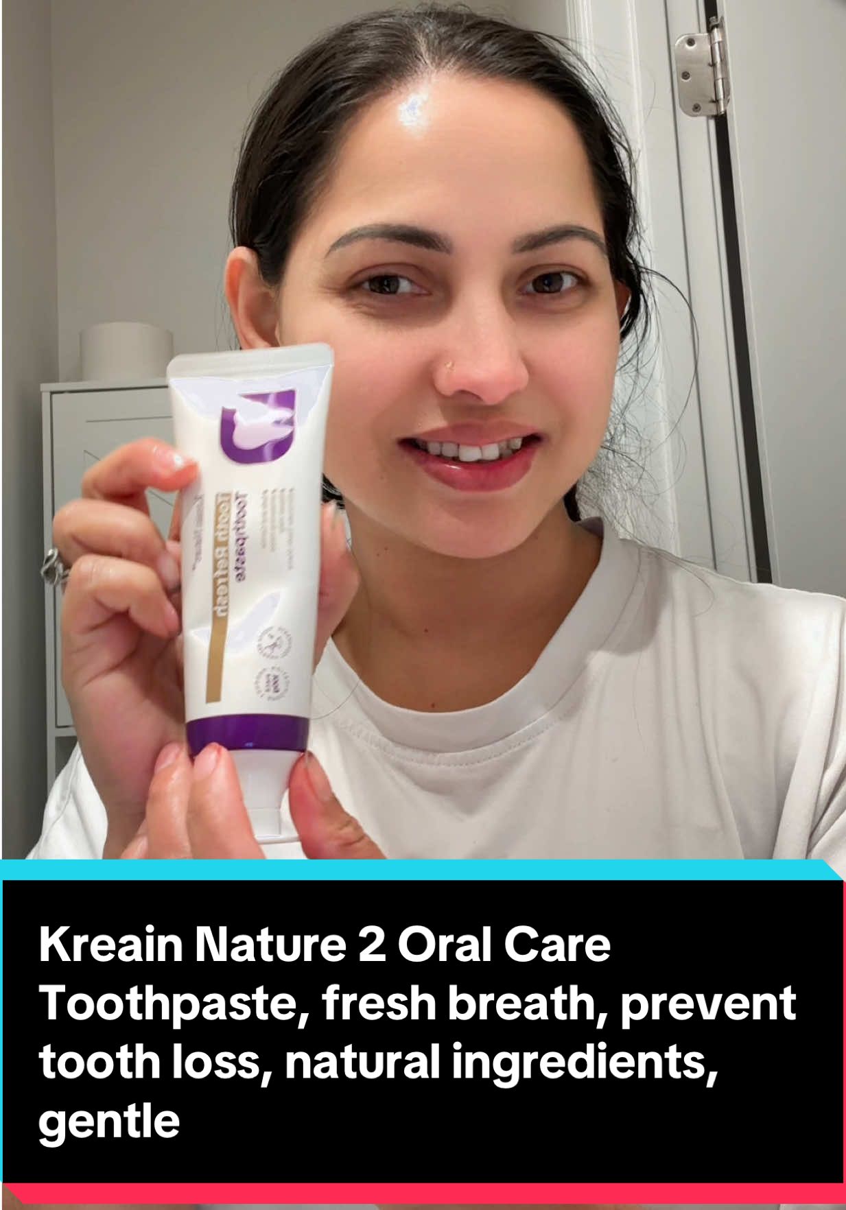 Kreain Nature 2 Oral Care Toothpaste, fresh breath, prevent tooth loss, #natural #ingredients #gentle #care #toothpaste @PrimeCove US @PrimeCove UK 