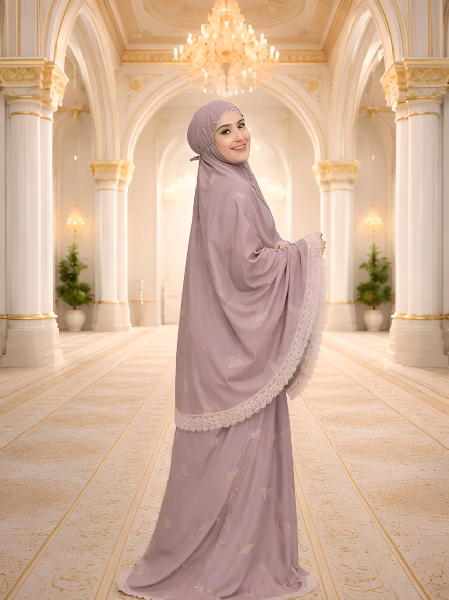 TIMTIM - Mukena Dewasa Bordir tropical Katun Premium Renda Mewah Bunga 2 in 1 Cantik Nyaman Lembut mukena bordir muken abordir Muslim Mukenah Traveling mukena renda baru 2025 Panjang Terusan#mukena #mukenahcantik #mukenamurah #fyp #trending 