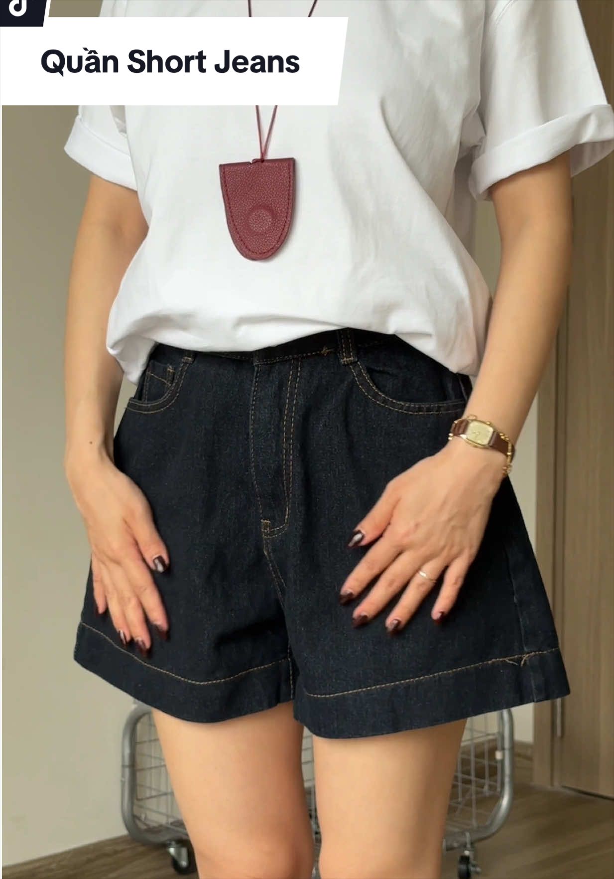 Mẫu short jean basic thôi nhưng mặc siêu xinh mà hack dáng cho chị em lắm #quanshortnu #quanshortjean #quanshort #quanshortcapcao 
