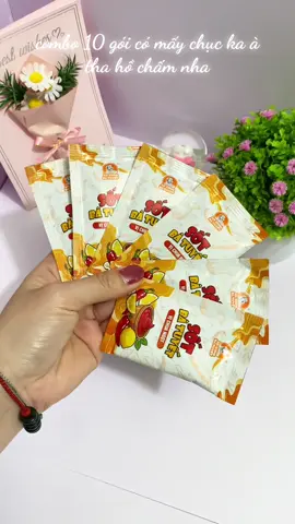 Combo 10 gói sốt chua ngọt nhà bà Tuyết chấm cả thế giới chua ngọt cay cay ngon lắm nha#xuhuongtiktok #sotchuangot#sotchuangotbatuyet#anvatbatuyet 