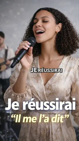 Il m'a dit je réussirai, par sa promesse je marche en victoire. Sa foi me fortifie, sa fidélité est ma victoire. Ce qu'il a commencé en moi, il l'achèvera. #Foi #Victoire #Confiance #Dieu #Inspiration