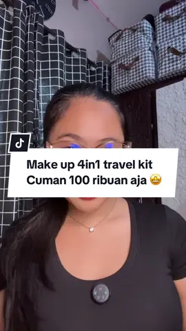 Bener bener sat set dan sebagus itu #ebelin #makeup #makeup4in1 #travelkit #makeupartist @Ebelin Makeup Officials Shop 
