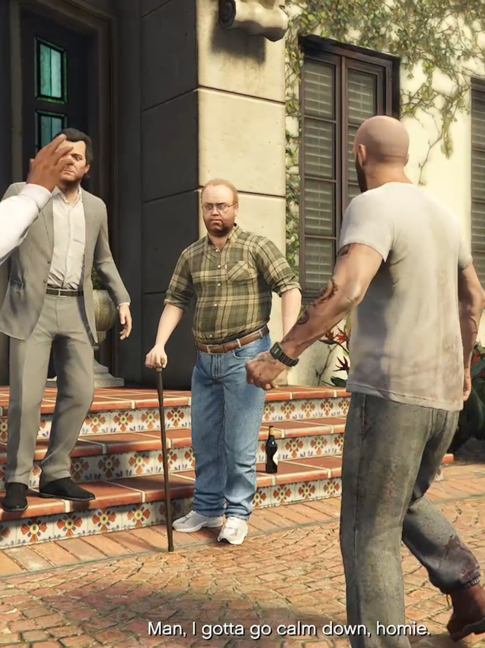 #lester #michael #trevor #franklin #gta5 