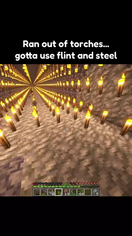 Ran out of torches... #Minecraft #minecraftmemes #funny 