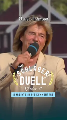 1, 2 oder 3? 👀❤️ #schlager #schlagerduell #hansihinterseer #amigos #schlagerfüralle 
