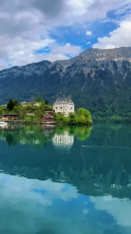 ทะเลสาบ Brienz 🇨🇭#switzerland #swiss #brienz 