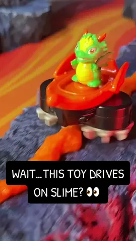 How Slime Riders work 👀 Lay the slime road and let them ride! #newtoy #slime #eastergifts #slimeriders #toysoftiktok 