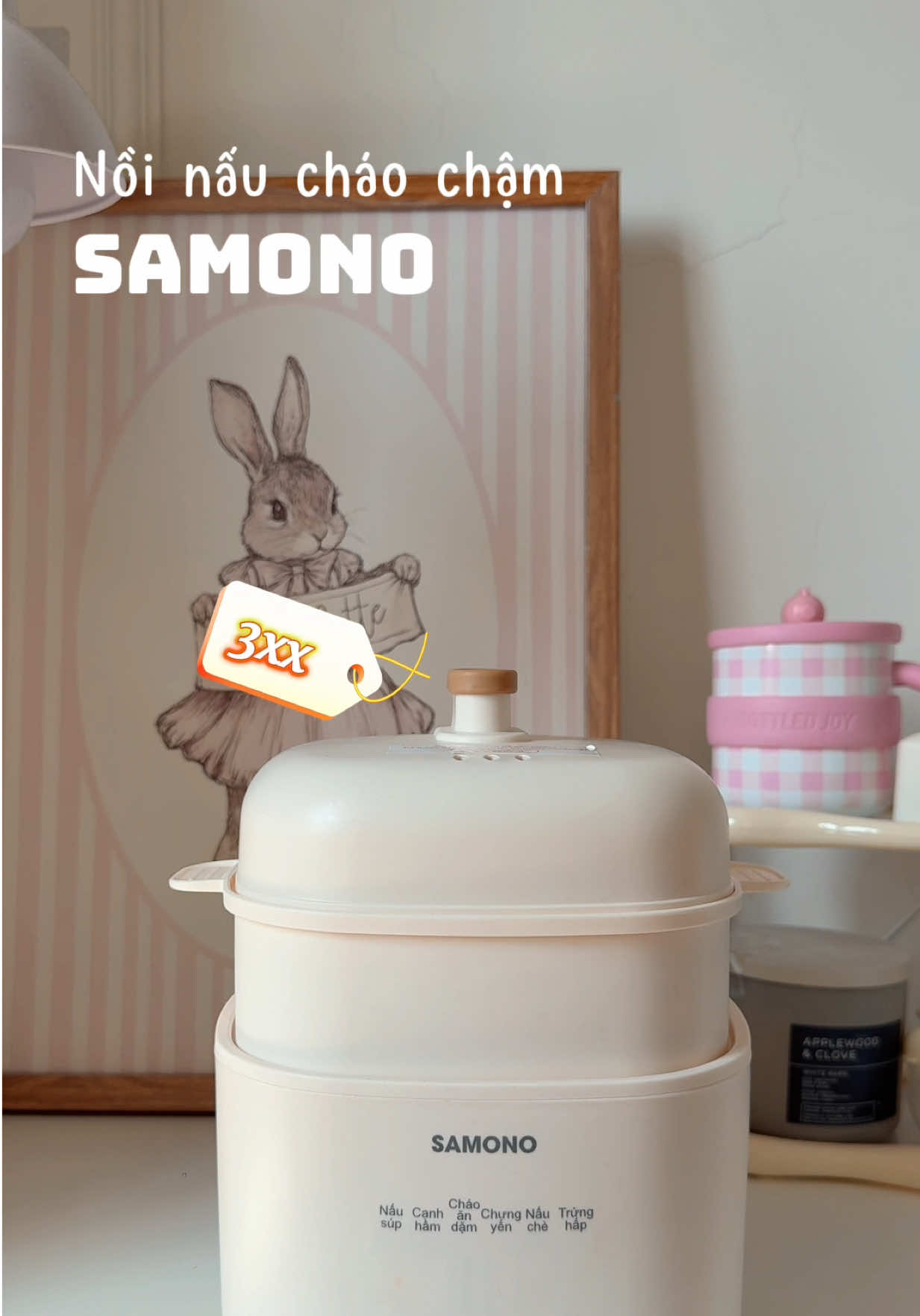 Rổ rá hạt dẻ mà siêu là tiện luôn #samonovietnam #noinauchamsamono #samono #noinauchaocham #reviewnoinauchaocham 