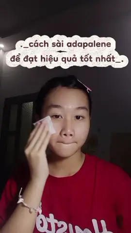 cách sài adap nho#adapalene #goclamdep #dadaumun 