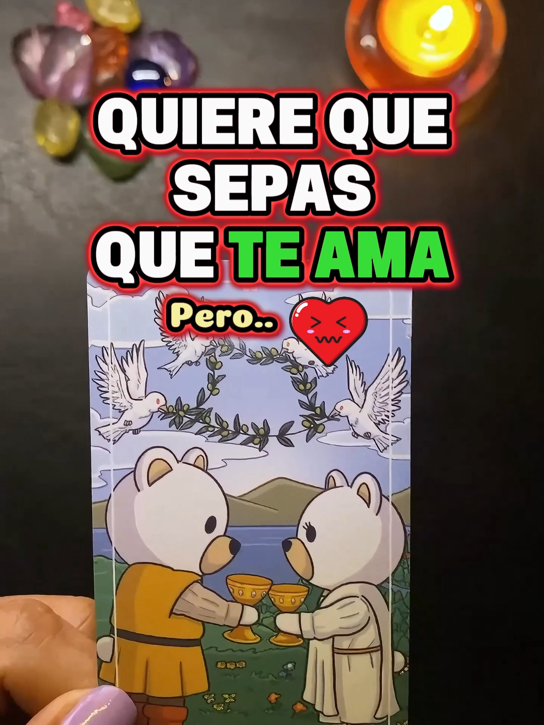 quiere que sepas👇#tarotinteractivo #tarotamor #tarotgratis #tarotmexico #tarotperu #tarotresponde #tarotargentina #tarotreading #tarotok #tarotcards #tarotista