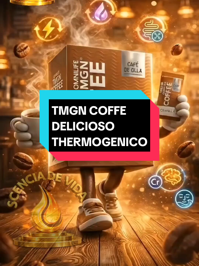 Disfruta de un delicioso TMGN COFFE (Café) y disfruta de mañana  agradable. #Omnilife #nutricion #café #cromo 