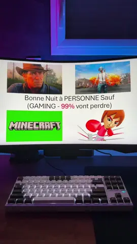 Bonne nuit #gaming #rdr2 #Minecraft #pubg #wii 