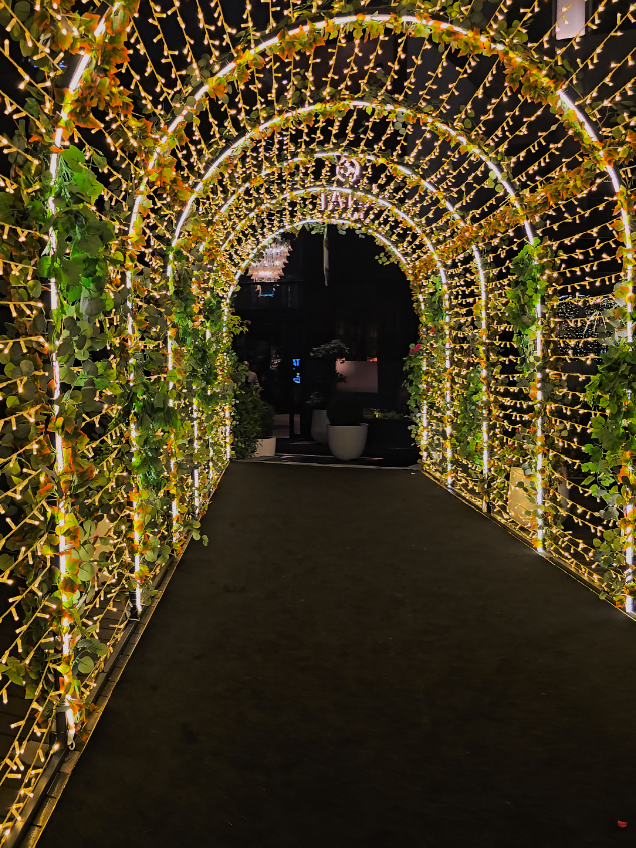 Dubai downtown night walk #asmr #walk #beauty 