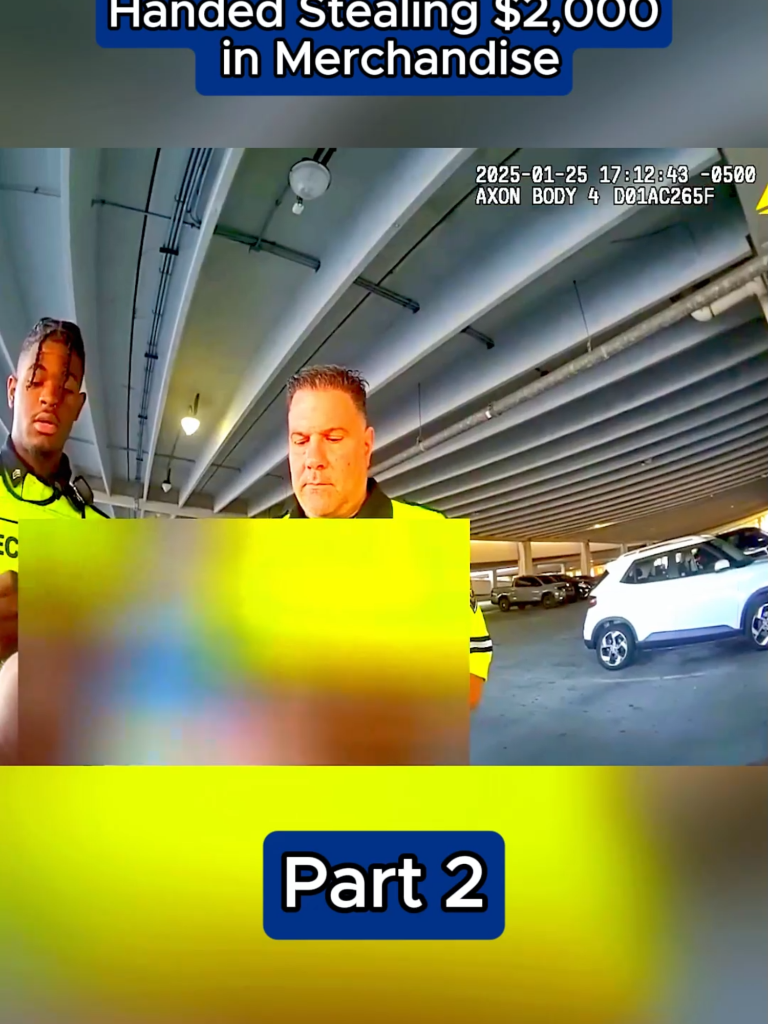 Part 2 - Shoplifter Caught Red-Handed Stealing $2,000 in Merchandise #cops #bodycam #bodycamcops #crime