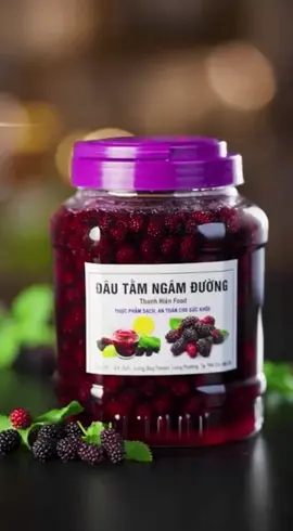 Dâu tằm ngâm đường 1 kg, dâu tằm Đà Lạt ngâm đường phèn thơm ngon và đậm đặc#xuhuongthinhhanh #vairol #trending #dautamngamduongphen #dautamdalat 