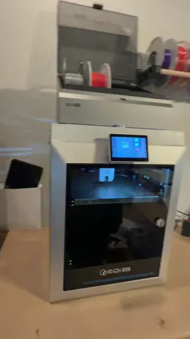 The first banshee is on the new printer let’s see how it works ##3dprinting##3dprint##trendytechdad##3Dprinter##QIDI