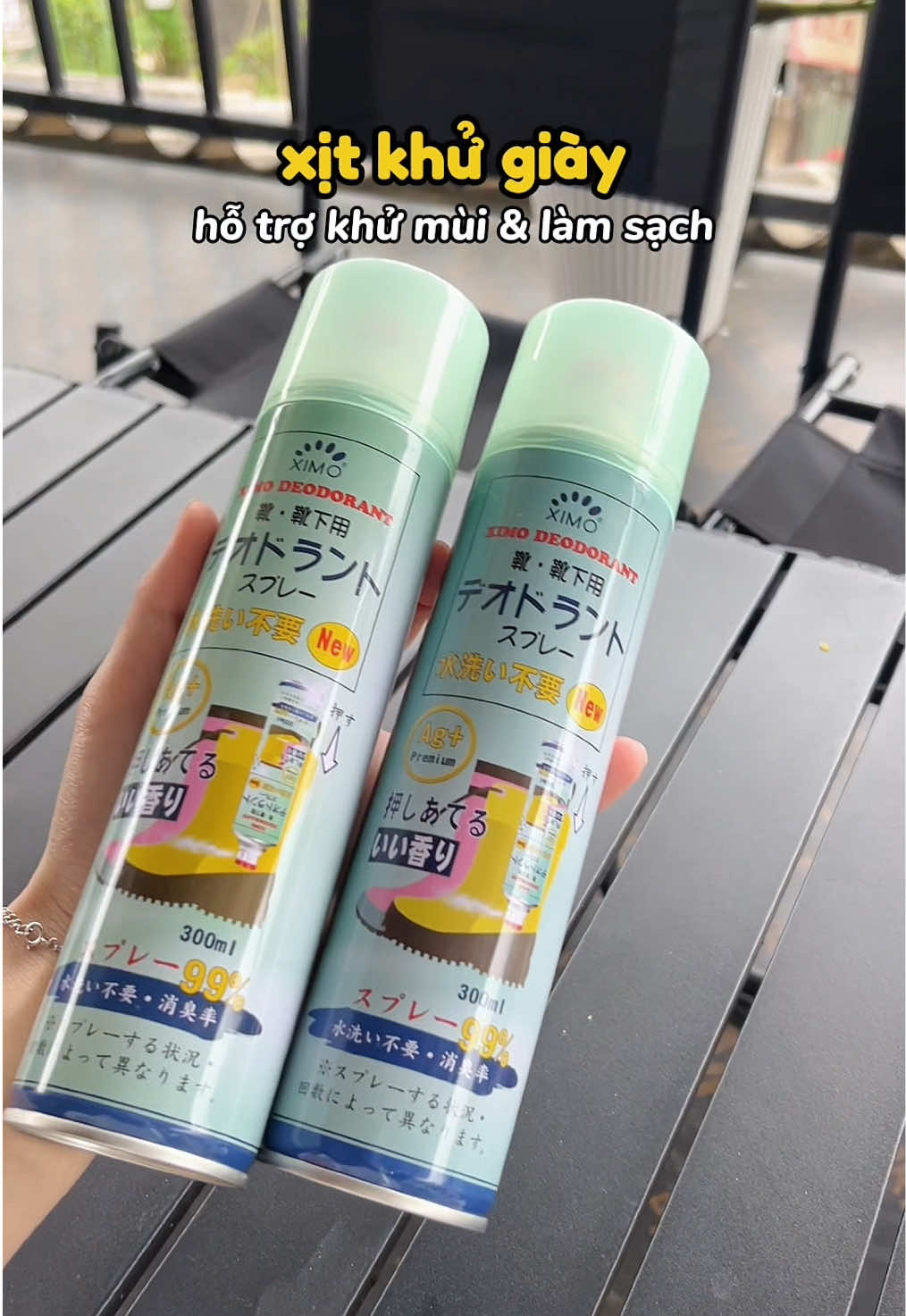 [MUA 2 ĐƯỢC 4] Bình xịt khử mùi hôi chân và làm sạch #xitkhumuigiay #xitkhumuihoichan #aikomi #xitkhumuiximo 
