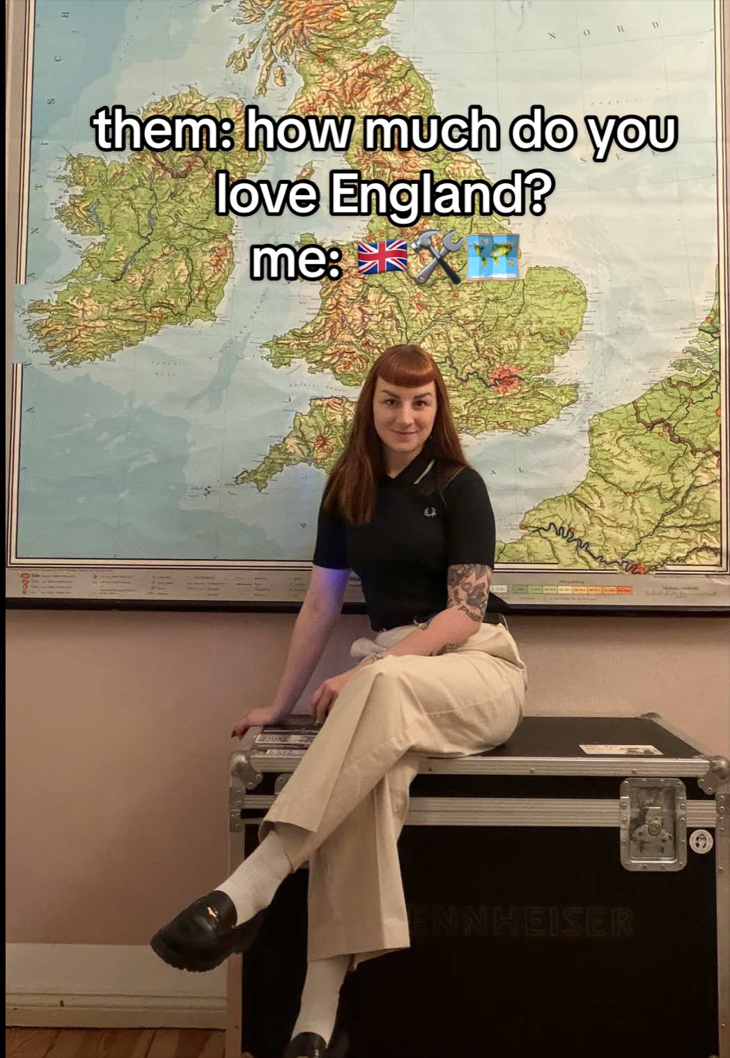 I found this 1960s school maps online at Leoleo Vintage 🙏🏻 Thank you for your help, David  🇬🇧🗺️ #schoolmap #unitedkindom #england #vintagemap #uk