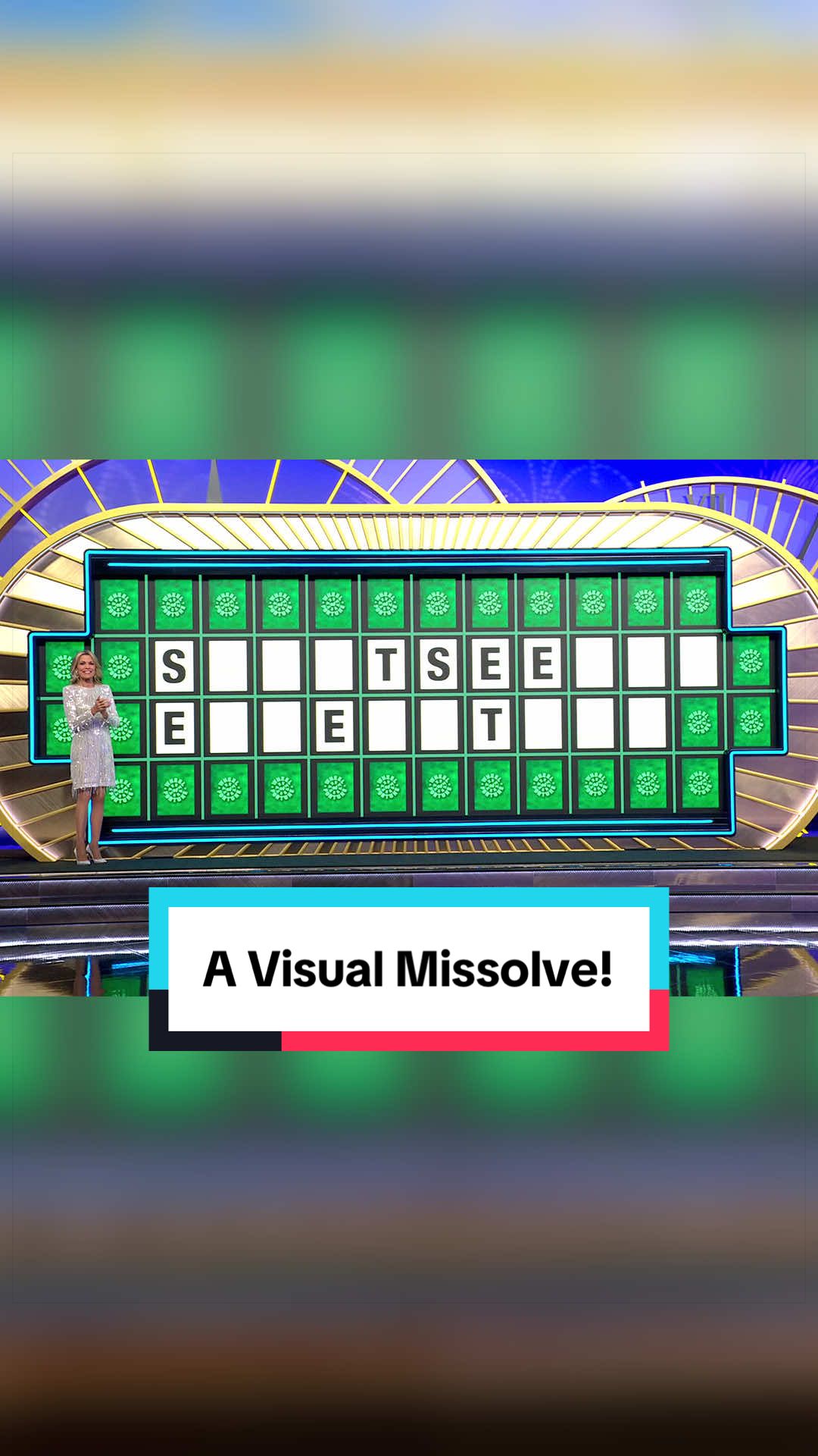 She had it in the first half... 😭 #WheelOfFortune #GameShow #funnymoment #puzzletok 