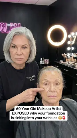 #makeupartist #mua #makeupover50 #womenover50 #foundation 